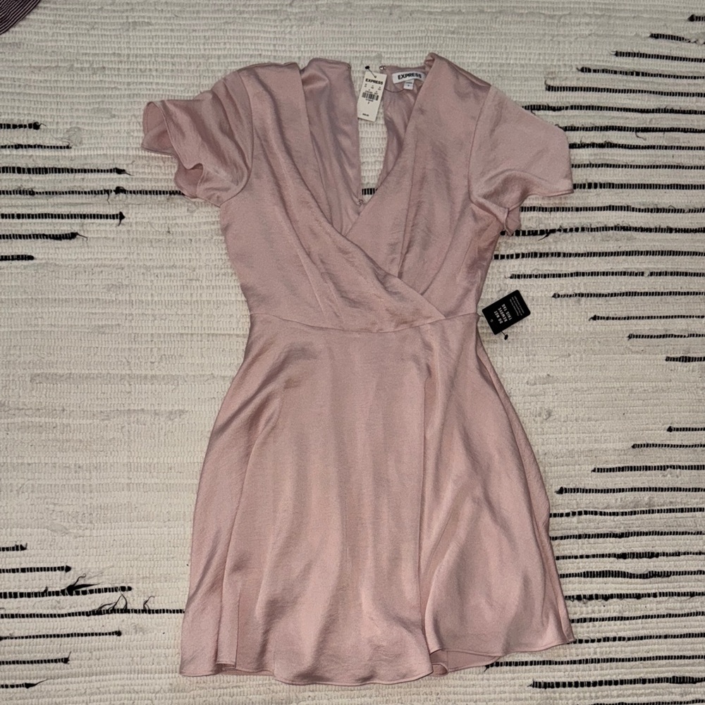 Express Blush Mini Dress